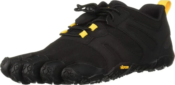Vibram FiveFingers V-Trail 2.0 Women's Shoes Black/Yellow : EU 36 (US Women's 6.5-7) B - Medium, Textile - Image 2