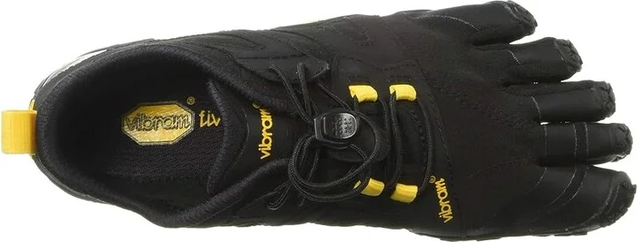 Vibram FiveFingers V-Trail 2.0 Women's Shoes Black/Yellow : EU 36 (US Women's 6.5-7) B - Medium, Textile - Image 3
