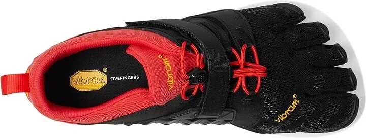 Vibram FiveFingers V-Train 2.0 Men's Shoes Black/Red : EU 49 (US Men's 13-14) D - Medium, Textile - Image 2