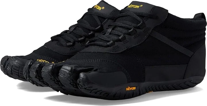 Vibram FiveFingers V-Trek Insulated Men's Tennis Shoes Black : EU 41 (US Men's 8.5-9) D - Medium, Textile
