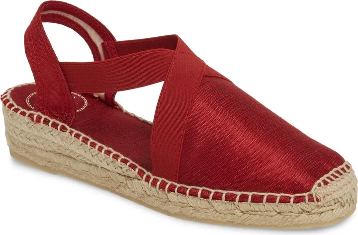'Vic' Espadrille Slingback Sandal