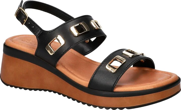 Black Italian Leather