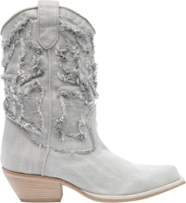 Vic Matie Distressed Western Boots