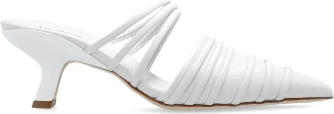 Vic Matie Pointed Toe Slip-On Sandlas