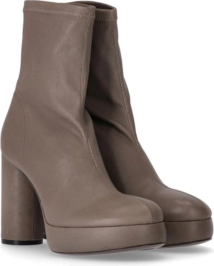 Vic Matie Pulp Mud Sock Heeled Ankle Boot - Image 2