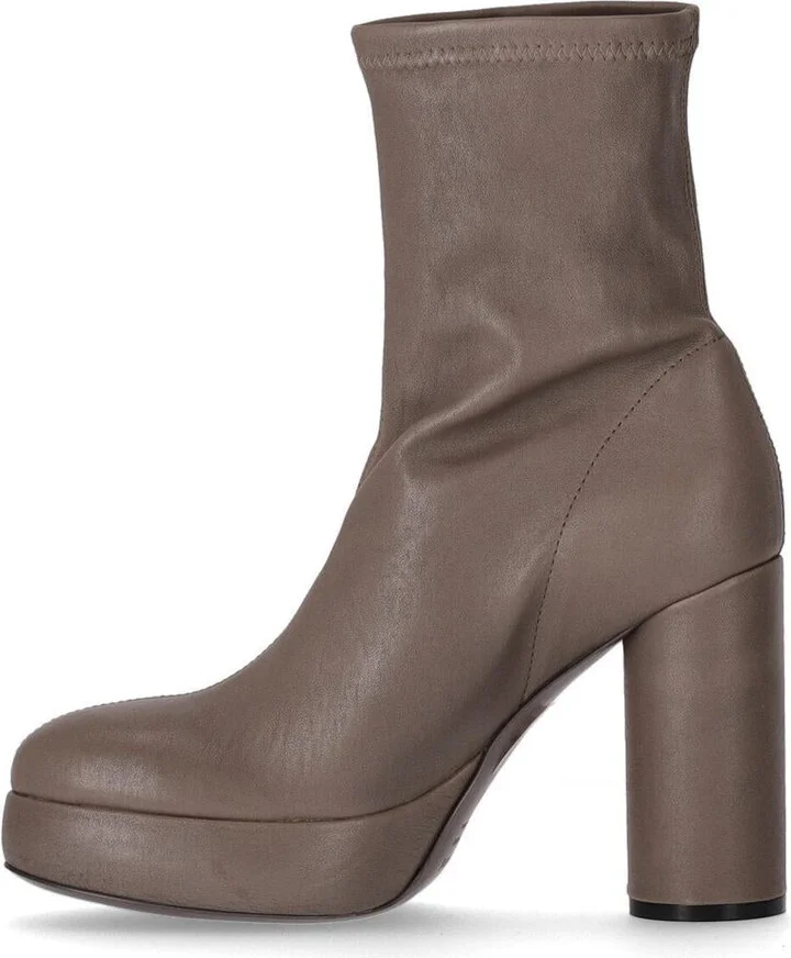 Vic Matie Pulp Mud Sock Heeled Ankle Boot - Image 3