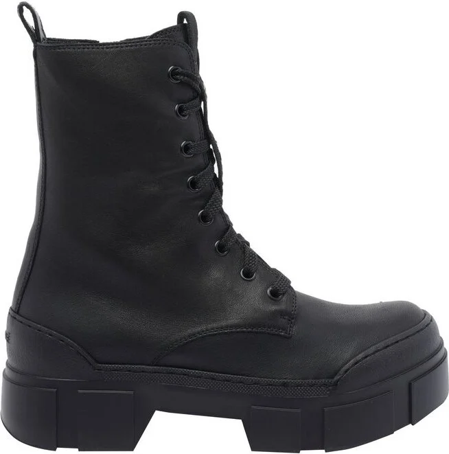 Vic Matie Round-Toe Lace-Up Ankle Boots