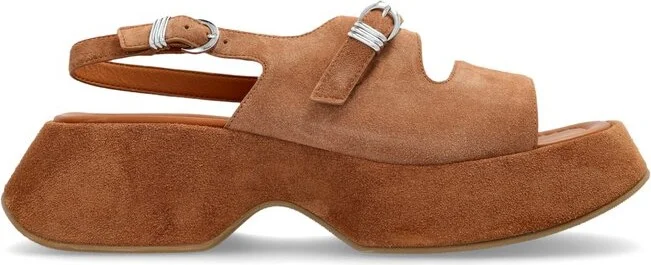 Vic Matie Round Toe Slingback Sandals