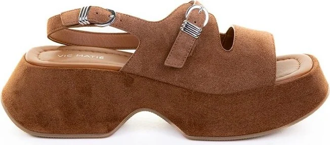 Vic Matie Round Toe Slingback Sandals