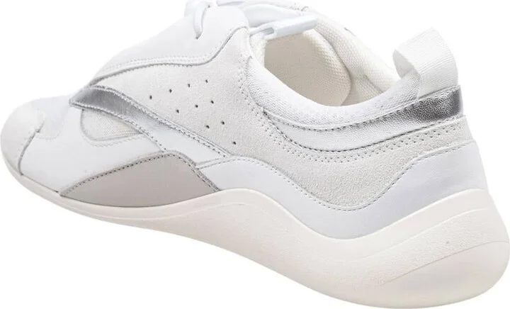 Vic Matie Sneakers In Split Leather, Calfskin And Mesh - Image 3