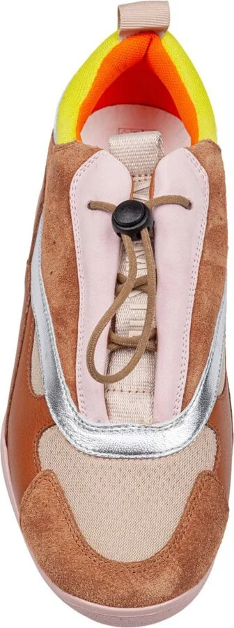 Vic Matie Sneakers In Split Leather, Calfskin And Mesh - Image 2