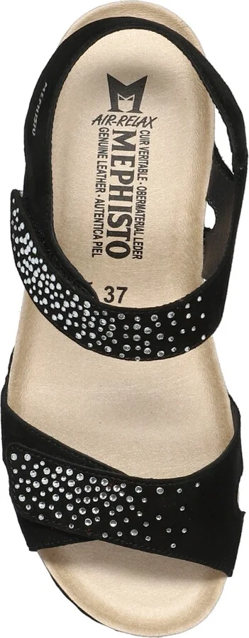 Vic Sparkle Embellished Wedge Sandal - Image 5