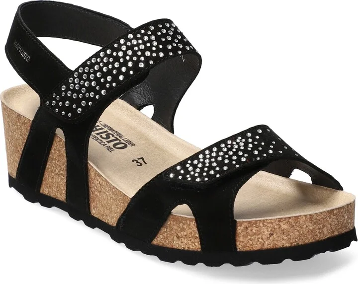 Vic Sparkle Embellished Wedge Sandal