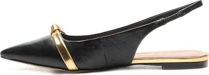 Vicenza Burnie Leather Slingback - Image 2