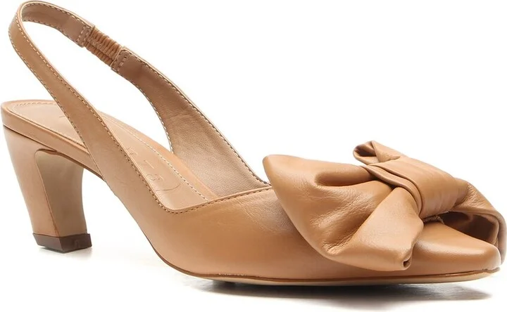 Vicenza Olimpia Leather Slingback