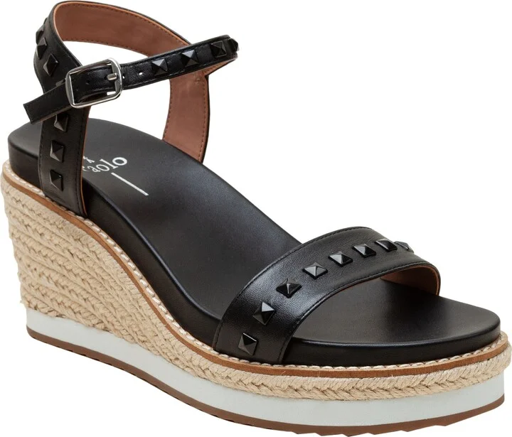 Vichi Ankle Strap Espadrille Platform Wedge Sandal