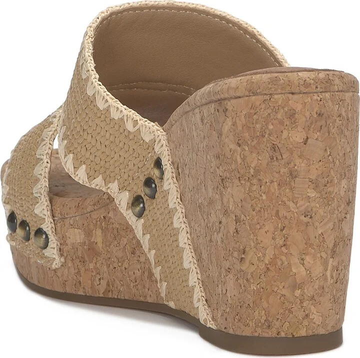 Vickta Raffia Platform Wedge - Image 2