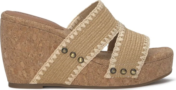 Vickta Raffia Platform Wedge - Image 3