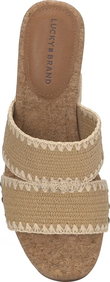 Vickta Raffia Platform Wedge - Image 5