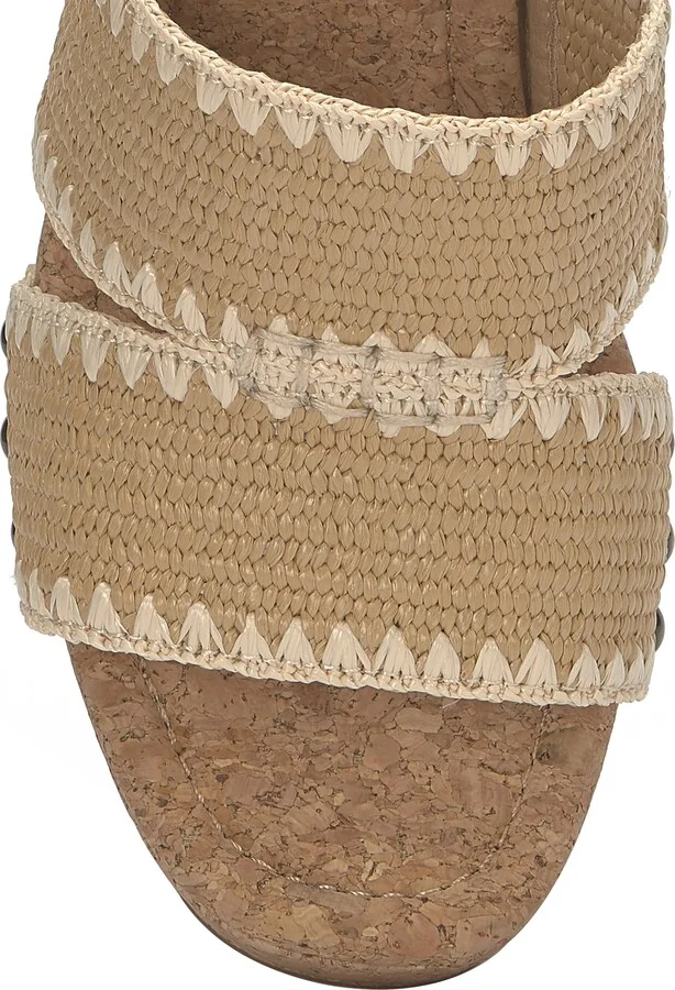 Vickta Raffia Platform Wedge - Image 8