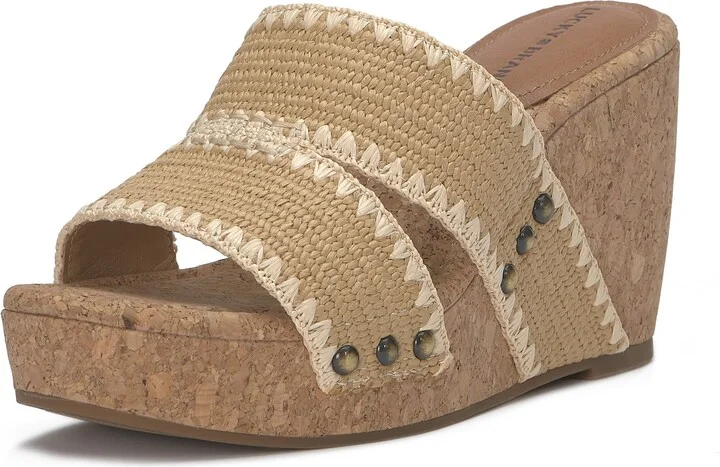 Vickta Raffia Platform Wedge - Image 9