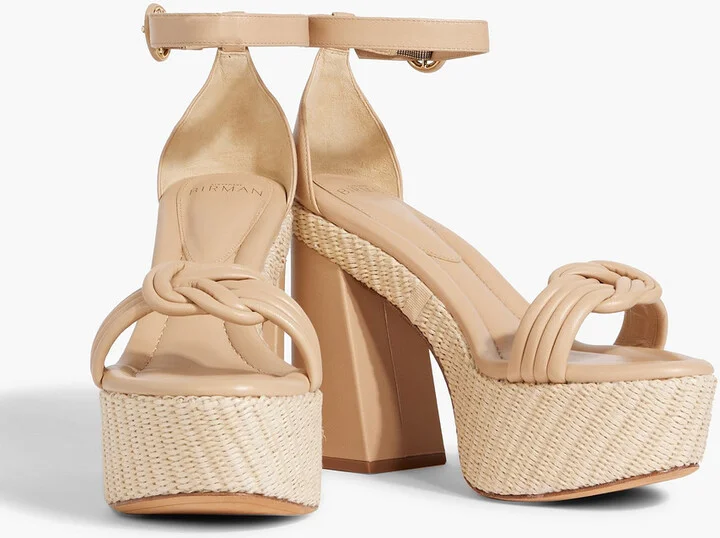 Vicky 120 leather platform sandals - Image 2