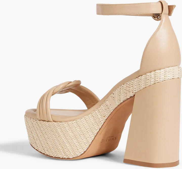 Vicky 120 leather platform sandals - Image 3
