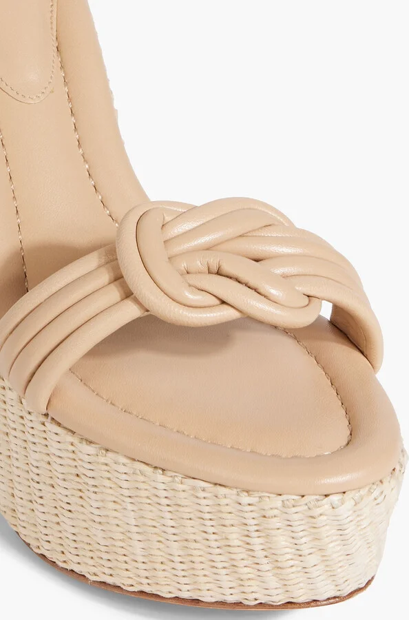 Vicky 120 leather platform sandals - Image 4