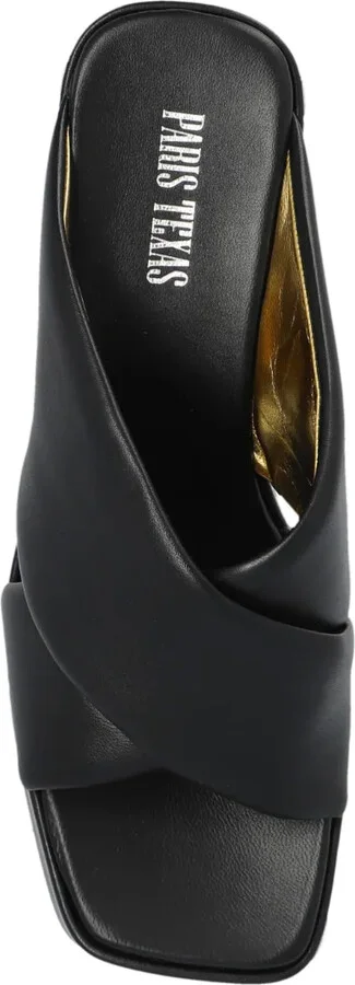 Vicky 80mm leather mules - Image 4