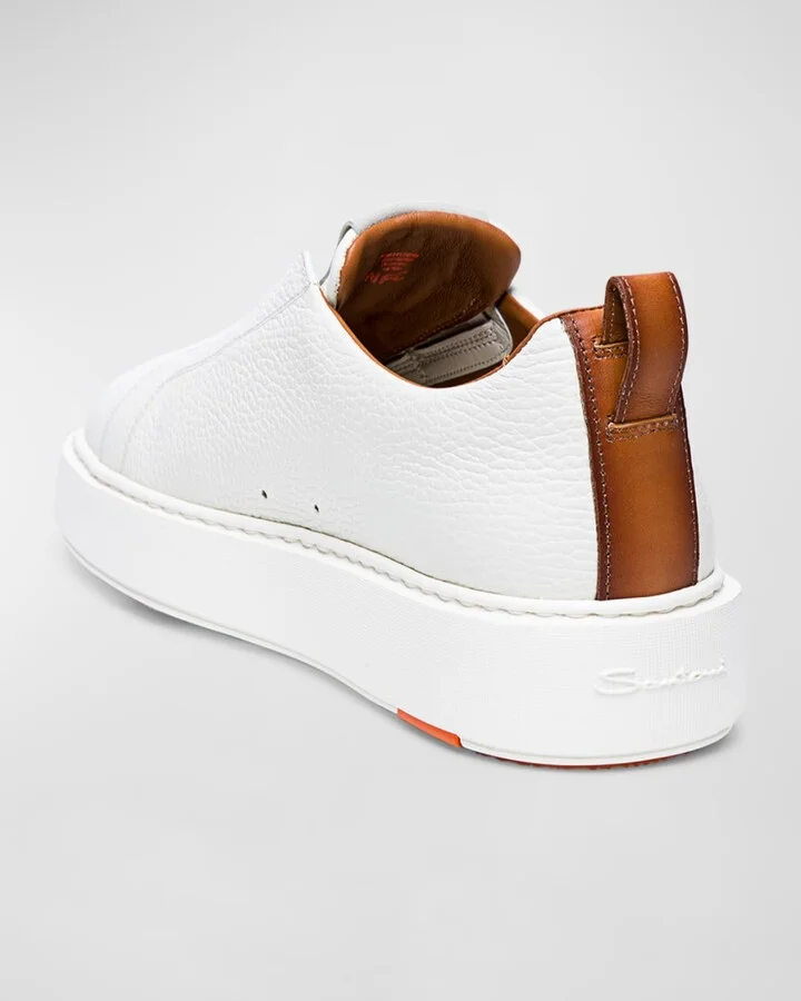 Vicky Leather Slip-On Sneakers - Image 2