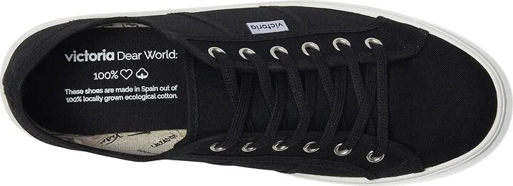 victoria Barcelona Lona Athletic Shoes Blanco : EU 38 (US Women's 7) Medium - Image 8