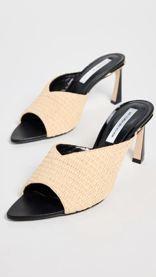 Victoria Beckham Asymmetric Mules - Image 4