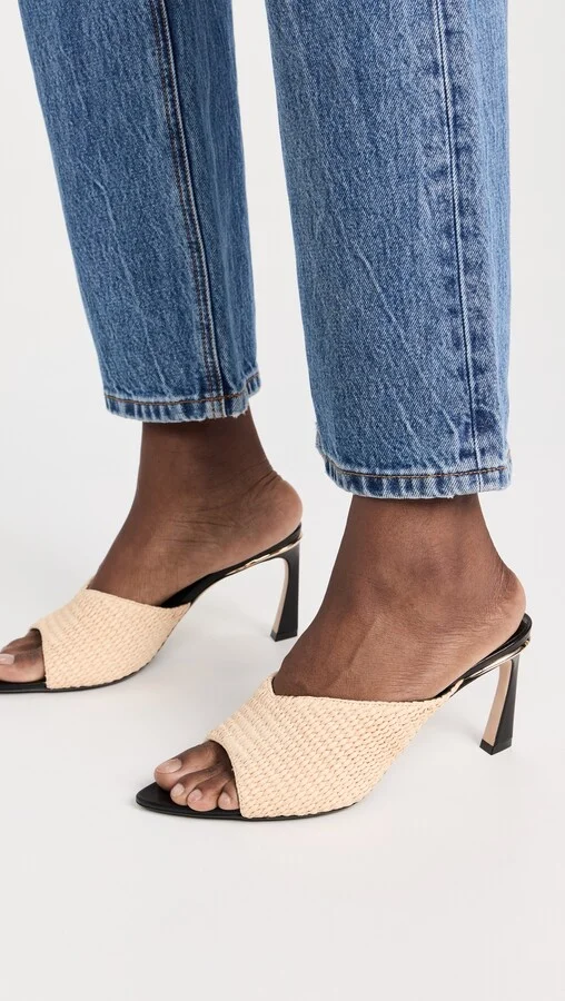 Victoria Beckham Asymmetric Mules - Image 5