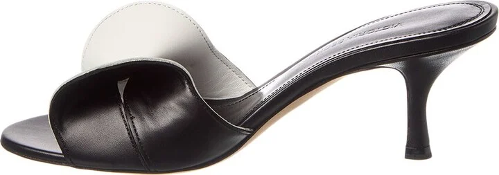 Victoria Beckham Bicolor Leather Sandal - Image 2