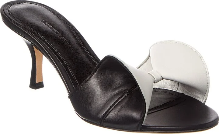 Victoria Beckham Bicolor Leather Sandal