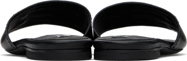 Victoria Beckham Black B Buckle Sandals - Image 2