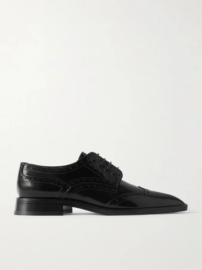Victoria Beckham - Leather Brogues - Black