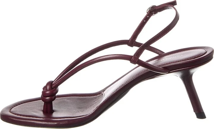 Victoria Beckham Leather Sandal - Image 2
