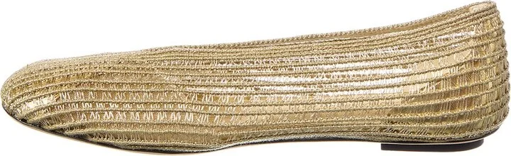 Victoria Beckham Lurex Mesh Ballet Flat - Image 2
