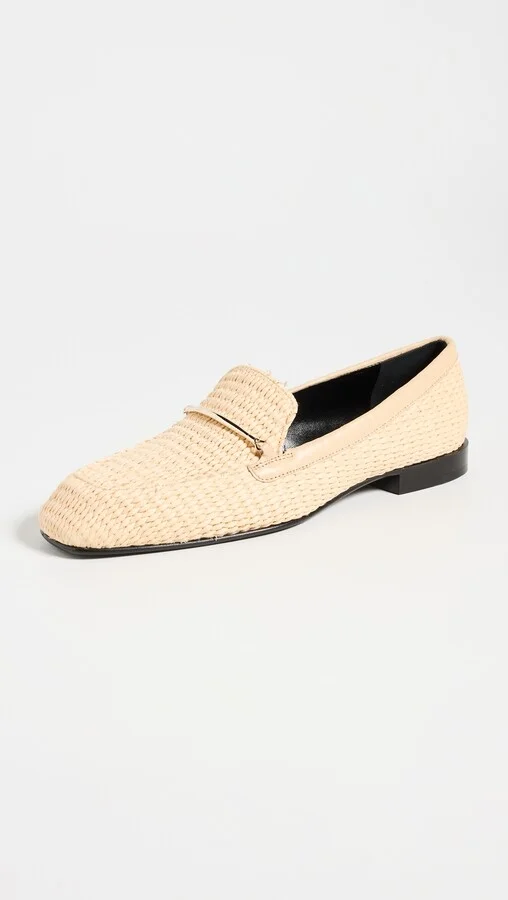 Victoria Beckham Raffia Loafers - Image 2