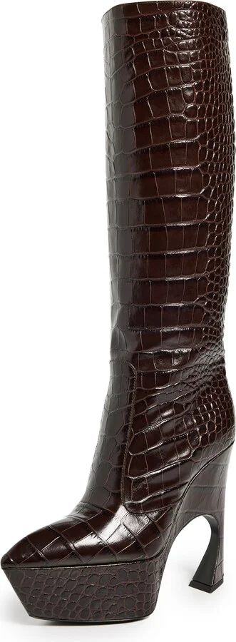 Victoria Beckham Sculptural Wedge Boots