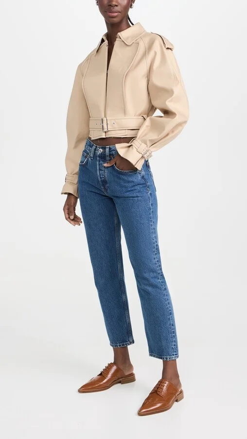 Victoria Beckham Spazzolato Oxford Mules - Image 4