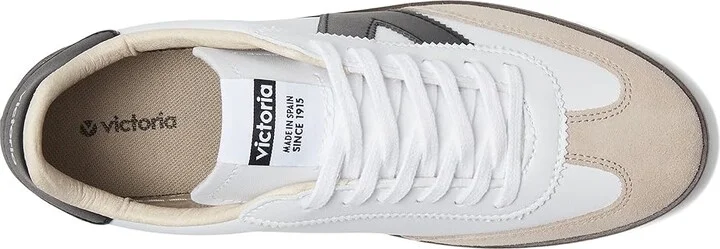 victoria Berlin Ciclista Leather Women's Shoes Blanco : EU 38 (US Women's 7) M - Image 2