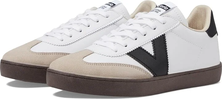 victoria Berlin Ciclista Leather Women's Shoes Blanco : EU 38 (US Women's 7) M