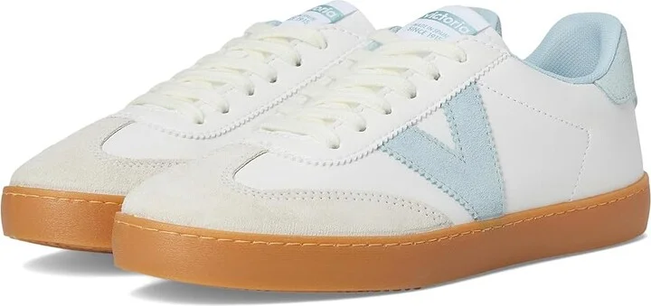 victoria Berlin Ciclista Suede Athletic Shoes Celeste : EU 38 (US Women's 7) Medium, Leather