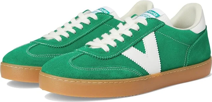 victoria Berlin Retro Suede Athletic Shoes Verde : EU 38 (US Women's 7) Medium