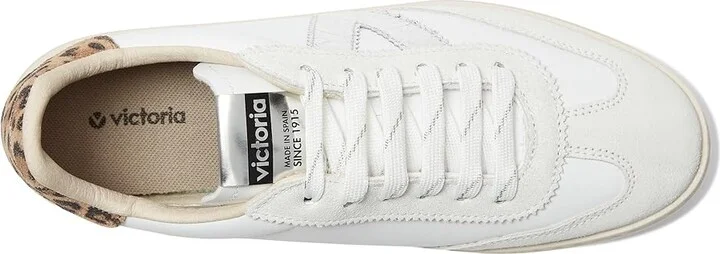 victoria Berlin Suede Leopard Athletic Shoes Plata : EU 40 (US Women's 9) Medium, Leather/Synthetic - Image 2