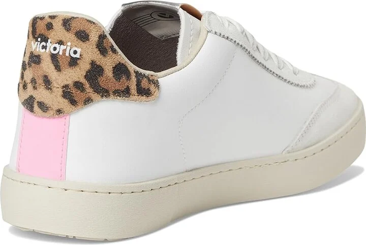 victoria Berlin Suede Leopard Athletic Shoes Plata : EU 40 (US Women's 9) Medium, Leather/Synthetic - Image 4