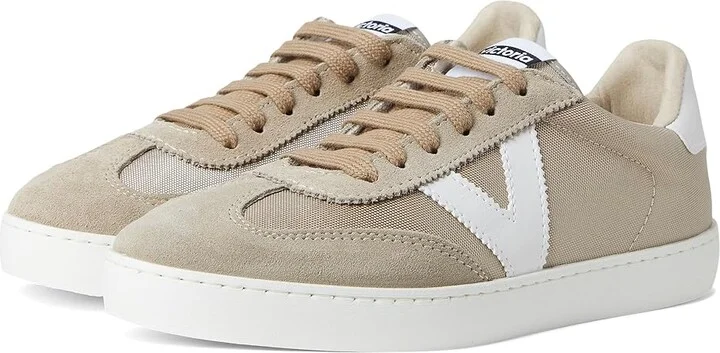 victoria Berlin Suede Nylon Athletic Shoes Vison : EU 36 (US Women's 5) Medium, Suede/Synthetic
