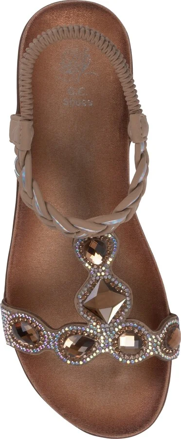 Victoria Embellished Ankle Sandal - Image 9